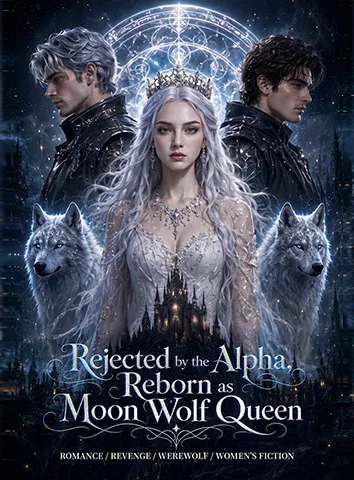 Rejected by the Alpha, Reborn as Moon Wolf Queen cover art