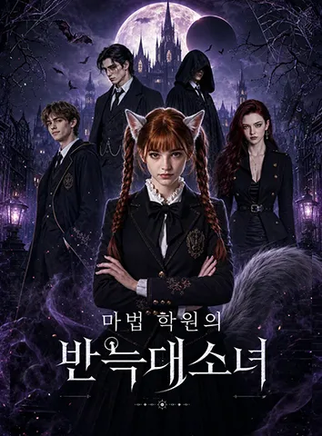 마법 학원의 반늑대 소녀 (자막)