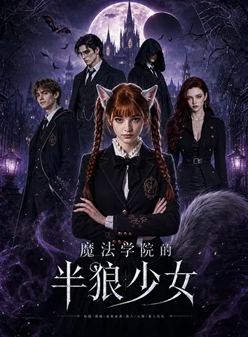 Poster The Defective Wolf at Magic Academy