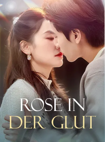 Rose in der Glut
